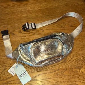 St Barry Metallic Fanny Pack